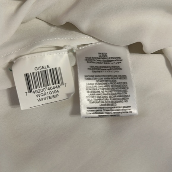 BCBG wrap front blouse - Picture 5 of 5